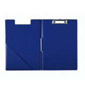 Klemmbrettmappe 3960-00-35 A4 blau Karton mit Kunststoffüberzug inkl Aufhängeöse 