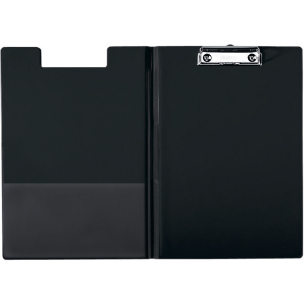 4002432307500 - Klemmbrettmappe 3960-00-95 A4 schwarz Karton mit Kunststoffüberzug inkl Aufhängeöse  4002432307500 3960-00-95