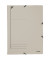 Eckspannmappe 3980 3980-00-85, A4 grau Recyclingkarton 430g, f&uuml;r ca. 250 Blatt  (80 g/m&sup2;)