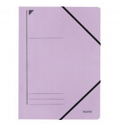 Eckspannmappe 3980 3980-00-65, A4 violett Recyclingkarton 430g, f&uuml;r ca. 250 Blatt  (80 g/m&sup2;)