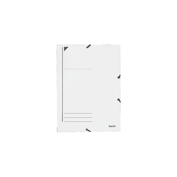 4002432336548 - Eckspannmappe 3980-00-01 A4 Recyclingkarton 430g mit 3 Einschlagklappen 4002432336548 Leitz