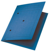 Umlaufmappe 3998 A4 320g Karton blau mit 3 Sichtlöchern