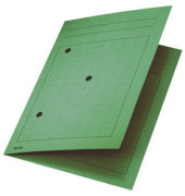 Umlaufmappe 3998-00-55, A4 grün Recyclingkarton 320g