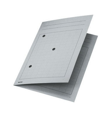 Umlaufmappe 3998-00-85, A4 grau Recyclingkarton 320g