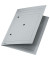 Umlaufmappe 3998-00-85, A4 grau Recyclingkarton 320g