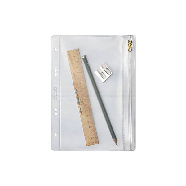 4002432307685 - Dokumentenmappe 4040 DIN A5 Reißverschluss PVC (Polyvinylchlorid) 6 155 (B) x 21 (T) x 21 (H) cm Transparent