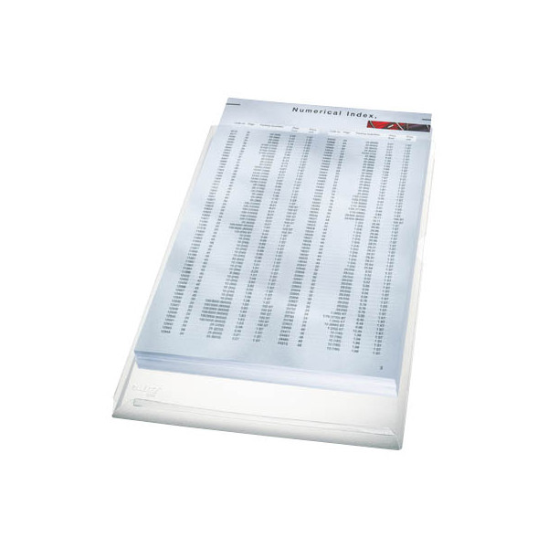10 Stück Leitz Sichthüllen Maxi 4056-30-03, A4, klar glatt, oben & rechts offen, 0,17mm 4002432363230 Leitz 5 Stück