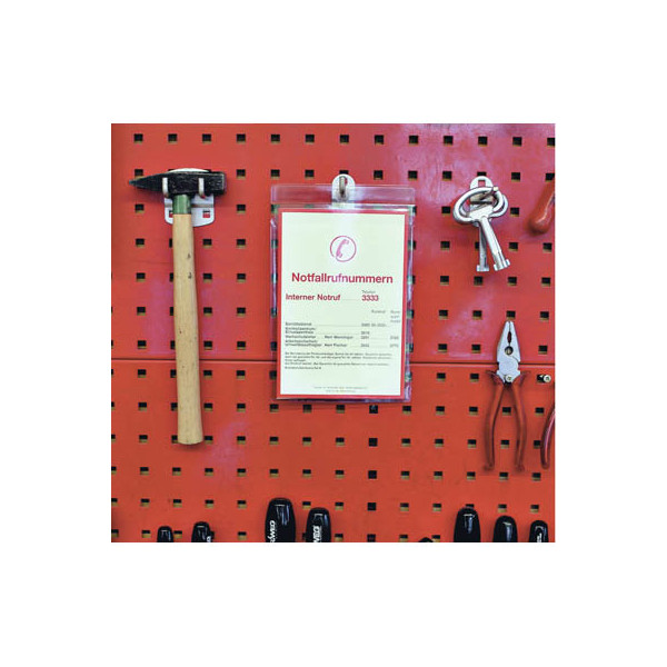 4002432308057 - AKTION LEITZ Sichttaschen 4095 DIN A5 transparent genarbt 018 mm 10 St mit Prämie nach Registrierung