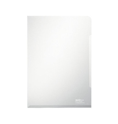 Sichthüllen Super Premium 4153-00-03, A4, farblos, klar-transparent, glatt, 0,15mm, oben & rechts offen, PVC-Hartfolie
