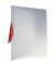 Klemmhefter ColorClip Magic 4174-00-25, A4 transparent/rot, für ca. 30 Blatt, Polypropylen (PP)