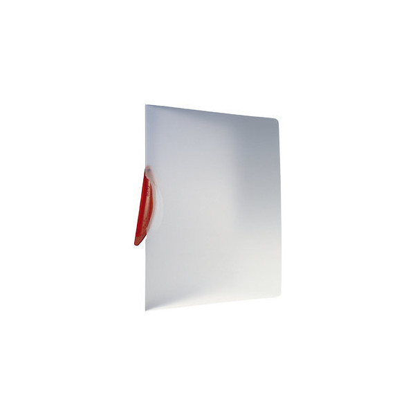 6 Stück Leitz Klemmhefter ColorClip Magic 4174-00-25, A4 transparent/rot, für ca. 30 Blatt, Polypropylen (PP) 400g 4002432355761 Leitz