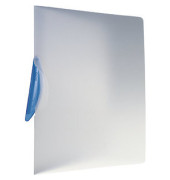 Klemmhefter ColorClip Magic 4174-00-35, A4 transparent/blau, f&uuml;r ca. 30 Blatt, Polypropylen (PP) 80g