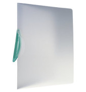 Klemmhefter ColorClip Magic 4174-00-59, A4 transparent/grün, für ca. 30 Blatt, Polypropylen (PP)