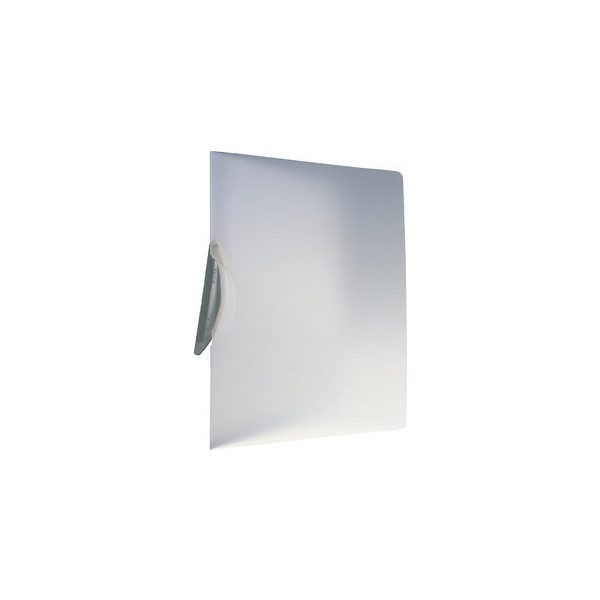 6 Stück Leitz Klemmhefter ColorClip Magic 4174-00-89, A4 transparent/grau, für ca. 30 Blatt, Polypropylen (PP) 4002432353552 Leitz