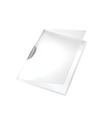 Klemmhefter ColorClip Magic 4175-00-85, A4, für ca. 30 Blatt, Kunststoff, transparent/grau