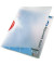 Klemmhefter ColorClip Magic 41750025, A4 transparent/rot, für ca. 30 Blatt, Polypropylen (PP)