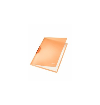 Klemmhefter ColorClip Rainbow 41760045, A4 orange, für ca. 30 Blatt, Polypropylen (PP)