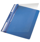 Schnellhefter Universal 4190-00-35, A4, blau, Kunststoff, Kunststoff, Vorderdeckel transparent
