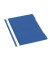 Schnellhefter 4191 4191-00-35, A4, blau, Polyvinylchlorid (PVC), 250g, Vorderdeckel transparent