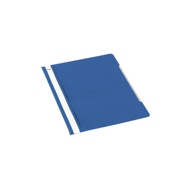 4002432308552 - Schnellhefter 4191 4191-00-35 A4 blau Polyvinylchlorid (PVC) 250g Vorderdeckel transparent 4002432308552 Leitz