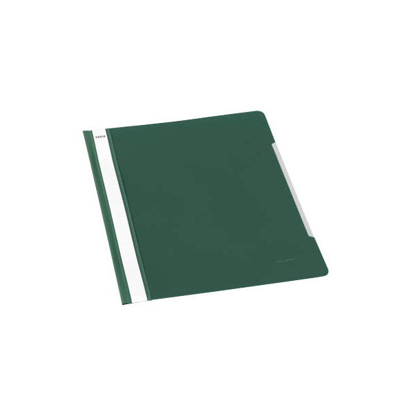 4002432308583 - Schnellhefter 4191 4191-00-55 A4 grün Polyvinylchlorid (PVC) 250g Vorderdeckel transparent 4002432308583 Leitz
