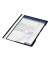 Schnellhefter 4191 4191-00-95, A4, schwarz, Polyvinylchlorid (PVC), 250g, Vorderdeckel transparent