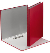 Ringbuch Standard 4209-00-25, A4 2 Ringe 16mm Ring-&Oslash; Karton, PP-kaschiert rot