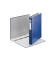 Ringbuch Standard 4212-00-35, A4 4 Ringe 25mm Ring-Ø PP-kaschiert blau