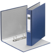 Ringbuch Standard 4213-00-35, A5 2 Ringe 25mm Ring-&Oslash; Karton, PP-kaschiert blau