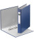 Ringbuch Standard 4213-00-35, A5 2 Ringe 25mm Ring-&Oslash; Karton, PP-kaschiert blau