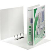 Präsentationsringbuch Standard 4281-00-01, A4+ 2 Ringe 40mm Ring-Ø Kunststoff, 3 Außentaschen, 2 Innentaschen, weiß