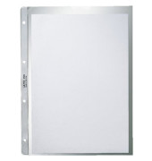 Prospekth&uuml;llen Premium 4720-00-03, A4 transluzent genarbt, oben offen, 0,13mm