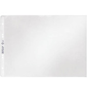 Prospekth&uuml;llen 4724-00-03, A4 quer transluzent genarbt, oben offen, 0,13mm