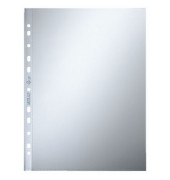 Prospekth&uuml;llen 47700002, A4 glasklar glatt, oben offen, 0,08mm
