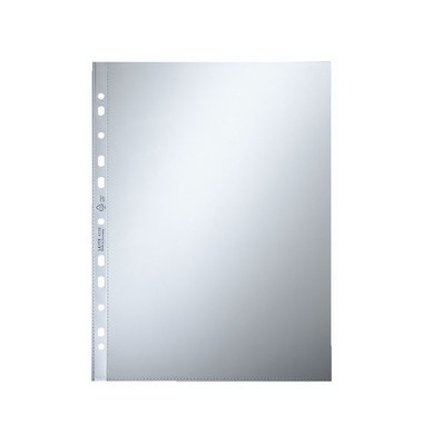 Prospekth&uuml;llen 47700002, A4 glasklar glatt, oben offen, 0,08mm