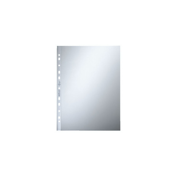 Leitz Prospekthüllen 47700002, A4 glasklar glatt, oben offen, 0,08mm 4002432318216 Leitz 100 Stück
