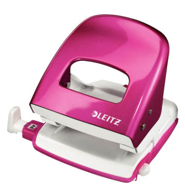 Locher NeXXt WOW 5008-10-23 pink bis 3mm 30 Blatt mit Anschlagschiene