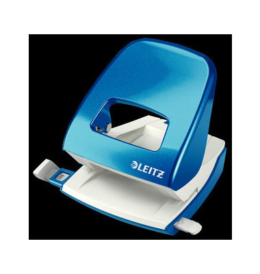 Locher NeXXt WOW 5008-10-36 blau bis 3mm 30 Blatt mit Anschlagschiene