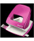 B&uuml;rolocher New NeXXT WOW 5008-20-23, pink-metallic, bis 3mm 30 Blatt, mit Anschlagschiene