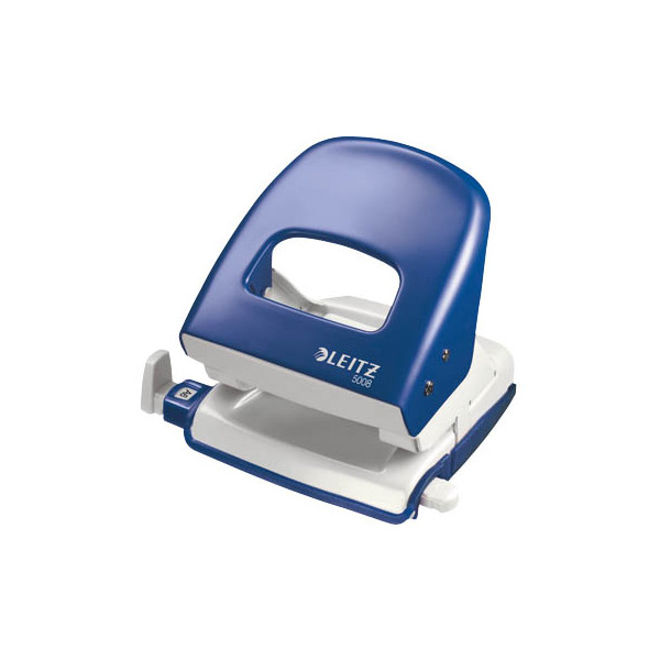 4002432316779 - Bürolocher New NeXXT 5008-00-35 blau bis 3mm 30 Blatt mit Anschlagschiene 4002432316779 Leitz