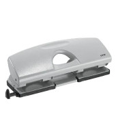 4-fach-Locher 5022 5022-00-85, grau, bis 1,6mm 16 Blatt, mit Anschlagschiene