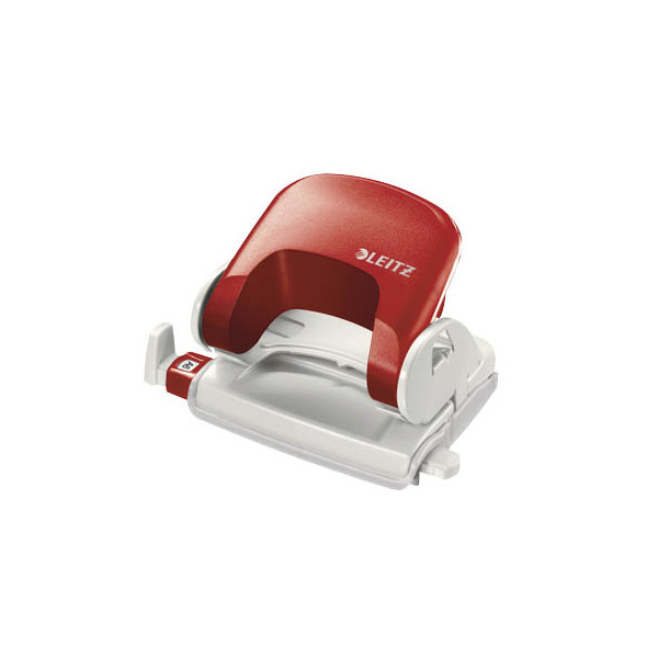 4002432310562 - Bürolocher New NeXXT 5038-00-25 rot bis 16mm 16 Blatt mit Anschlagschiene 4002432310562 Leitz