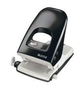 Registraturlocher New NeXXt 5138-00-95, schwarz, bis 4mm 40 Blatt, mit Anschlagschiene