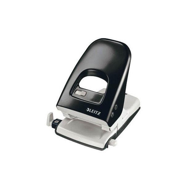 4002432310784 - Registraturlocher New NeXXt 5138-00-95 schwarz bis 4mm 40 Blatt mit Anschlagschiene 4002432310784 Leitz