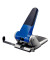 Registraturlocher 5180 5180-00-35, blau, bis 6,5mm 65 Blatt, mit Anschlagschiene