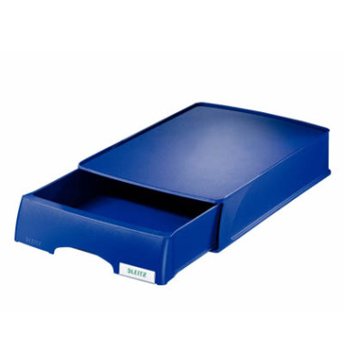 Briefablage Plus 5210-00-35, A4/C4, blau, Polystyrol stapelbar