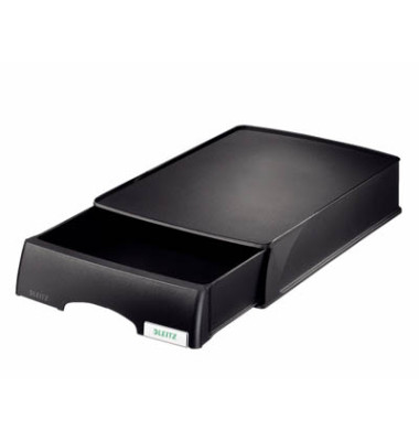 Briefablage-Schublade Plus 5210-00-95 A4 / C4 schwarz Kunststoff stapelbar