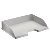 Briefablage Standard quer Plus 5218-00-85, A4/C4 quer, grau, Polystyrol stapelbar