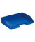 Briefablage Standard quer Plus 5218-00-35, A4/C4 quer, blau, Polystyrol stapelbar