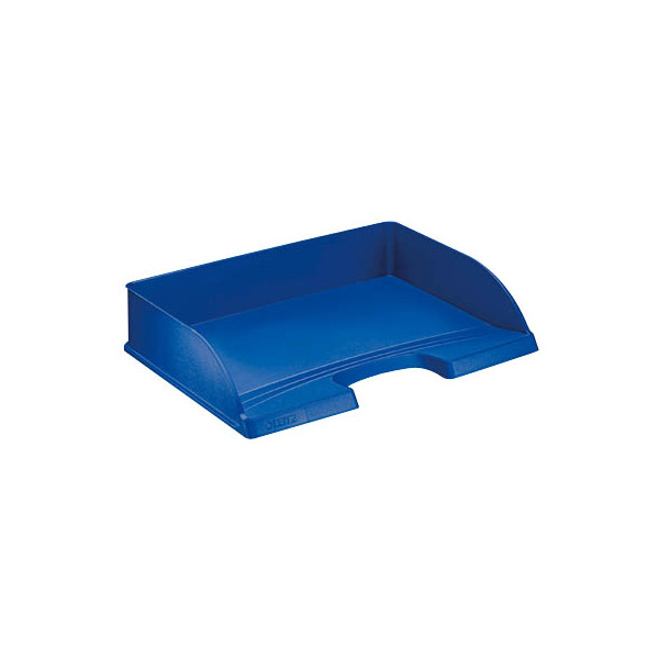 4002432389063 - Briefablage Standard quer Plus 5218-00-35 A4   C4 quer blau Polystyrol stapelbar 4002432389063 Leitz